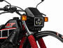 Scheinwerfer LED schwarz für Yamaha XT 350 / XT 600 43F, XT 600 Z Tenere 34L/55W E-Prüfzeichen Komplettset