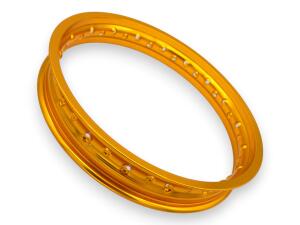 Felgenring vorne 1.60x21 Alu Classic Gold 36 Loch für Motorrad