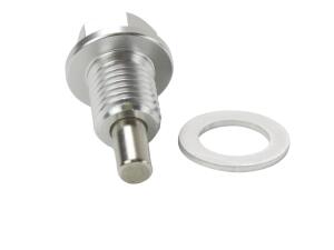 Magnetic oil drain plug Honda silver CB50J CY50K CY80...
