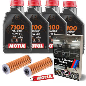 Motul / NGK Service Kit for KTM 950 LC8 Adventure SM Enduro