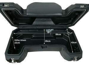 Box Koffer Quad ATV Cargo Deluxe Extreme B-Ware