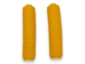 Gabelfaltenbälge Paar 45/55x 350 mm Gelb Protektoren...