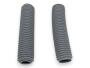 Gabelfaltenbälge Paar 40/55 x460 mm Grau Protektoren für Offroad & Enduro