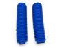 Gabelfaltenbälge Paar 40/60x360 mm Blau Protektoren  für Offroad & Enduro