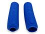 Gabelfaltenbälge Paar 40/60x360 mm Blau Protektoren  für Offroad & Enduro