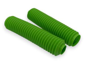 Gabelfaltenbälge Paar 40/60x360 mm Grün Protektoren für Offroad & Enduro