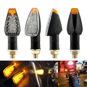 4 mini clignotants LED pour moto quad ATV & scooter...