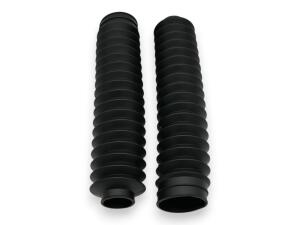 Gabelfaltenbälge Paar Schwarz Grob 35/55 x 320 mm...