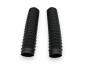 Gabelfaltenbälge Paar Schwarz Grob 35/55 x 320 mm Protektor für Motorrad