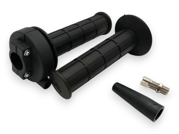 Gasdrehgriff-Set für Motorräder 22 mm L:12,5 cm Langhub