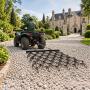 Schleppegge Wiesenegge 122x122 cm für ATV UTV Traktor
