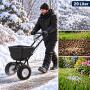 Salz Streuwagen 29L für Winterdienst Handstreuer