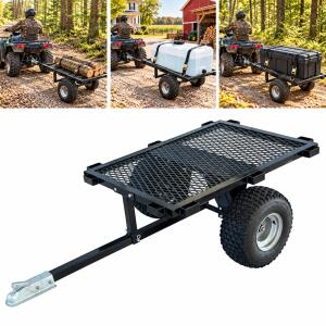 Transport Trailer 340kg for ATV UTV 86x122cm