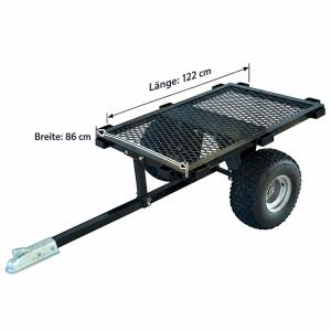 Transport Trailer 340kg for ATV UTV 86x122cm