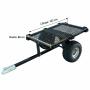 Transport Trailer 340kg for ATV UTV 86x122cm