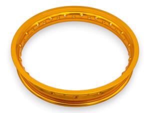 Felgenring vorne 1.85x21 Alu Classic Gold 36 Loch für Motorrad