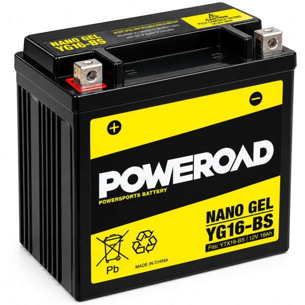 Batterie Gel für Suzuki VS 600 GL/GLU Intruder 12V14Ah Powerraod