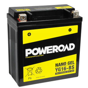 Batterie Gel für Suzuki VS 600 GL/GLU Intruder 12V14Ah Powerraod