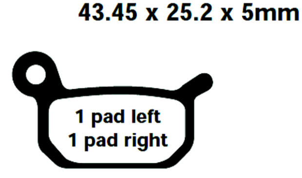 Goldstuff Bremsbeläge