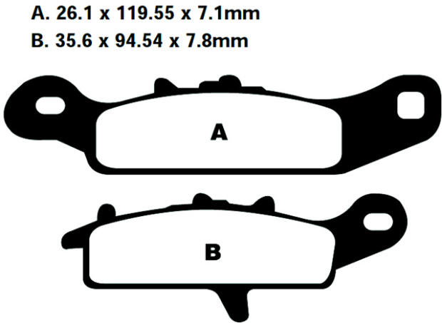 Goldstuff Bremsbeläge