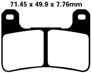 Goldstuff Bremsbeläge   +