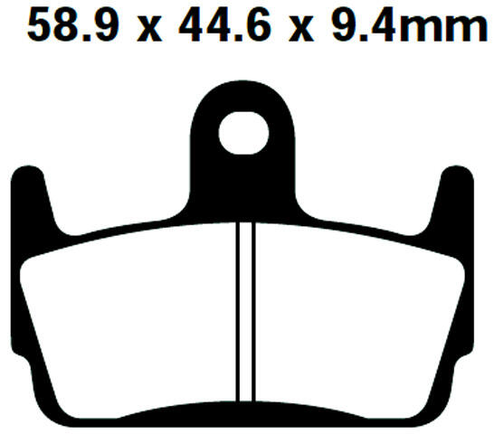 Scooter Bremsbeläge   +