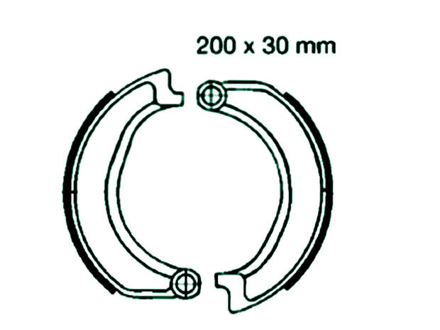 BMW R 50/5 / 60/5 / 60/6 / 75/5 year 69-76 Brake Pads front