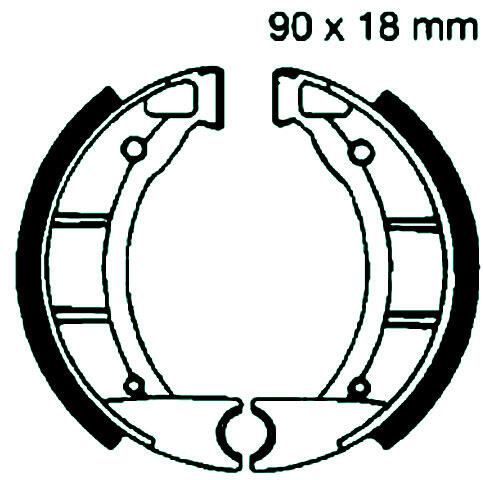 FANTIC 50 Joy Bj.92- Bremsbelag vorne