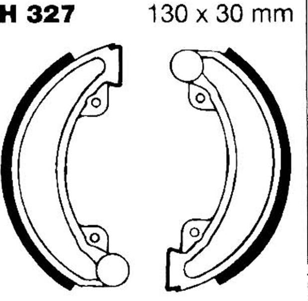 Honda CR 480 RC year 82 Brake Pads front