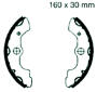 Honda TRX 350 G/H/J/K/L/M/N Bj.86-93 Bremsbelag vorne