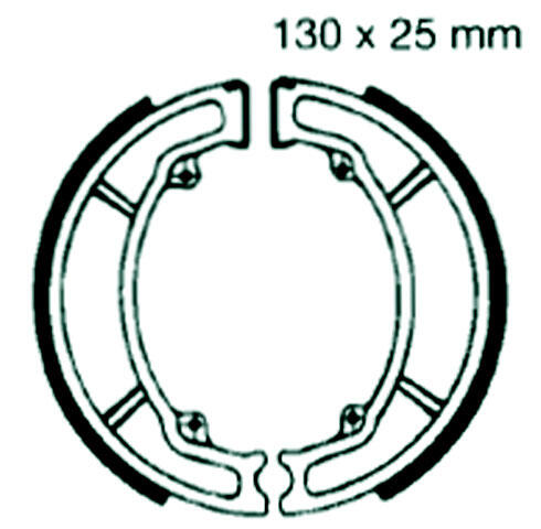 Bremsbelag vorne ITALJET Velocifero 50 Bj.98-02