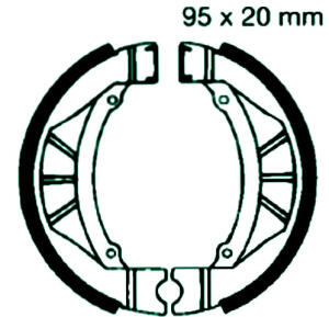 KAWASAKI KX 80 E1 Bj.83 Bremsbelag vorne