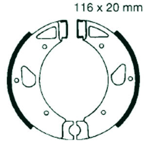 KREIDLER 50 RM year  Brake Pads front
