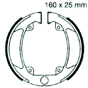 KREIDLER 125 Bj. Bremsbelag vorne