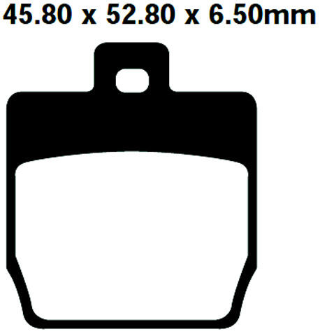 Yamaha EW 50 Slider  Bj.00-05 Bremsbelag vorne