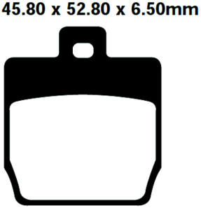 Yamaha EW 50 Slider  Bj.00-05 Bremsbelag vorne