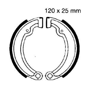 Bremsbelag für MZ vorne für MZ/MUZ Simson Bj.80-94