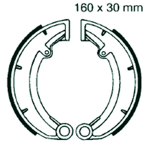 MZ/MUZ TS 125/150 year  Brake Pads front