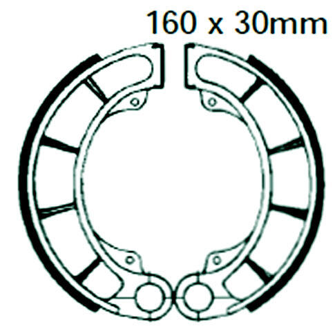 PEUGEOT SV 250 #(Parking brake) Bj.01-02 Bremsbelag vorne