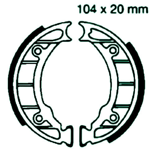 PIAGGIO Zip & Zip 50 Bimodale Bj.94-97 Bremsbelag vorne