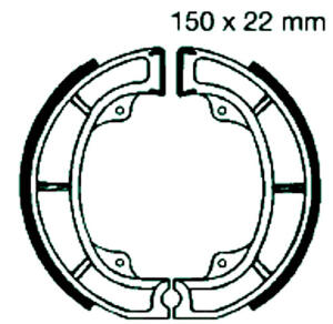 Bremsbelag vorne für Suzuki RM 465 X/Z Bj.81-82