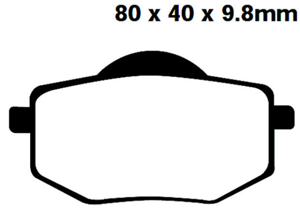 Yamaha XV 535 Virago  Bj.88-94 Bremsbelag vorne