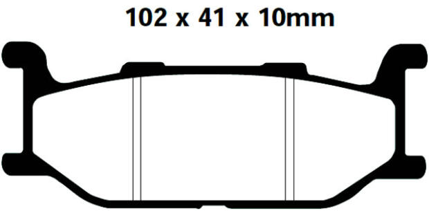 Yamaha XV 1100 Virago year 94-98 Brake Pads front