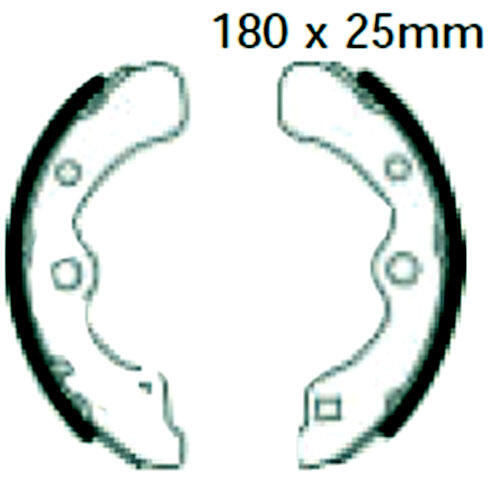 KAWASAKI KAF 950 E8F Mule 3010 Trans Diesel 4x4 Bj.08 Bremsbeläge hinten