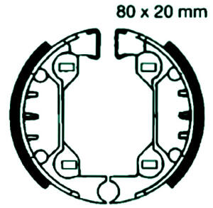 MOTOBECANE 51 VLM  Bremsbeläge hinten