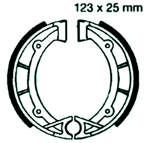 SACHS (HERCULES) 80 Ultra AC Chopper rear brake pads