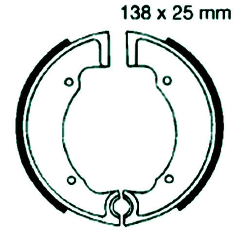 TRIUMPH (MERIDEN PRODUCED MACHINES) Cub 500 rear brake pads