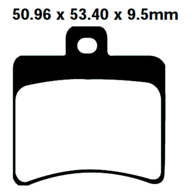 APRILIA RS 125 (Radial Caliper) Bj.06-10 Bremsbeläge hinten