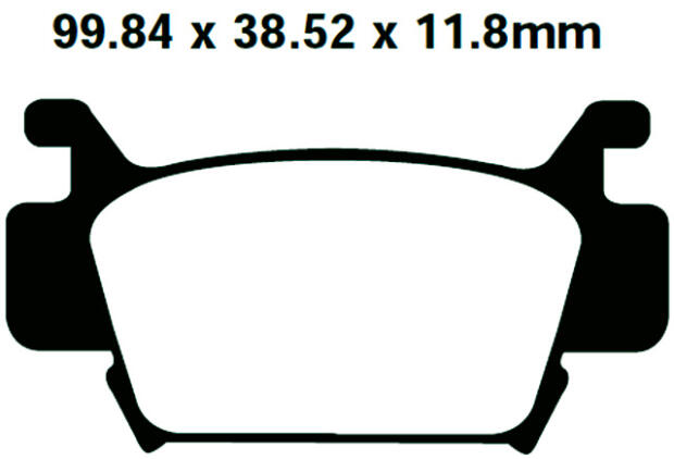 Honda TRX 700 XX8/XX9 Bj.08-09 Bremsbeläge hinten
