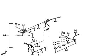 Blinker TGB vorne links, TGB 250 Quad ATV